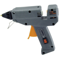 Pistola incollatrice per colla silicone a caldo con tasto on/off 28w - T-max en oferta