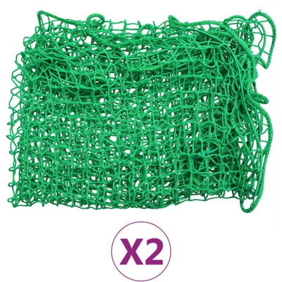Reti per Rimorchi 2 pz 1,5x2,2 m in PP - Verde - Youthup