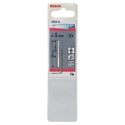 Bosch 2608585906 Punta Per Metallo Hss G 1 X 12 X 34 Mm