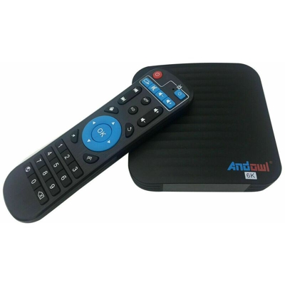 Zencocco - Android tv Box Q10 6K Android 8.1 TV Box CPU 4 CORE 4GB RAM 64GB ROM Q10 ANDOWL