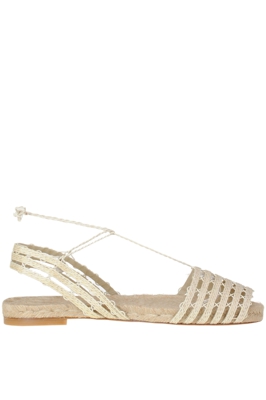 Wowen raffia espadrillas sandals