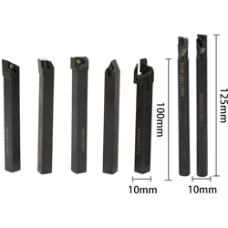 Happyshopping - 21PCS Multifunzione Inserti in metallo duro Barra di alesatura portautensili con utensile per tornio chiave en oferta