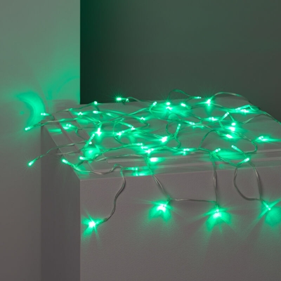 Ledkia - Ghirlanda Cavo LED con Batteria Verde
