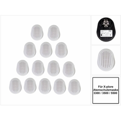 Drager - Dräger Set X-plore Filtro combinato a baionetta - 14 pz. ( 7x 6738817 ) per X-plore 3300 / 3500 / 5500 ( A1B1E1K1 Hg P3 R D ) en oferta