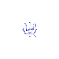 5AN-28.315-00 Emblem - TDR 125 98 - Yamaha características