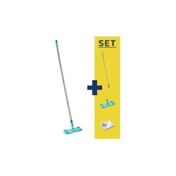 Leifheit Set Clean & Away Turchese 36x10,7x7,4cm en oferta