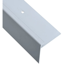 Ver Profili a F per Gradini 15 pz in Alluminio 90 cm Argento - Argento - Vidaxl y sus características Profili a F per Gradini 15 pz in Alluminio 90 cm Argento - Argento - Vidaxl en oferta