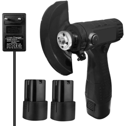Asupermall - Mini smerigliatrice angolare multifunzionale, smerigliatrice angolare elettrica al litio, senza disco, 16,8 V due elettricit en oferta