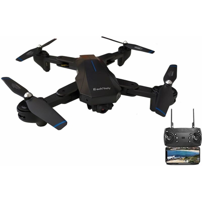 B&s - Drone pieghevole 4K quadricottero wireless telecomando auto hover F710