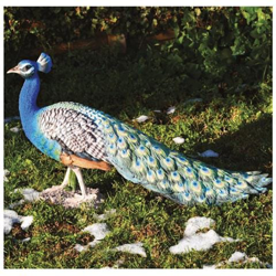 Decorazioni Animali Giardino & Laghetto Pavone Grande In Resina H 47 Cm características