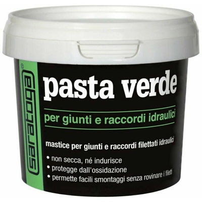 Pasta verde tubisti tubi raccordi giunti acqua mastice antibloccante 45 quantita': 1 - Saratoga