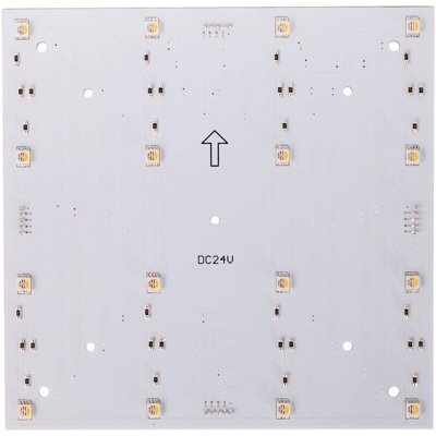 Piastra modulare LED 7W 24V RGB 3000K dimmerabile luce colorata tabelle insegne