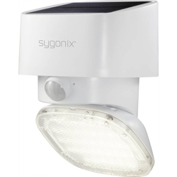 Sygonix SY-4673534 Lampada LED da parete per esterno con rilevatore di movimento 20 W Bianco freddo Bianco características