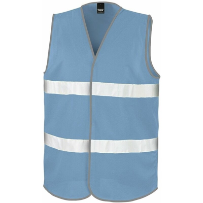 Core Enhance Visibility Vest GILET HI-VIZ 100% P. | XXL - NEUTRO (SENZA PERSONALIZZAZIONE) - sky blue (SKYY) - Blu - Result