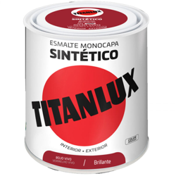 Lucido Smalto sintetico Titanlux | 375 mL - 523 Red Hot - 523 Red Hot características
