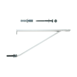 Mensola bianca per lavatoio lunghezza 250 mm - Fischer características