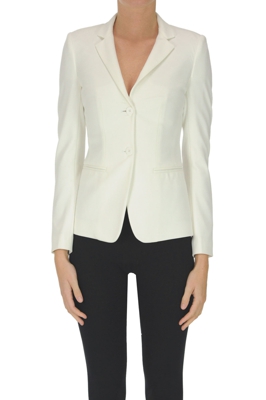 Viscose-blend blazer