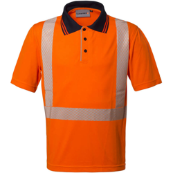 Polo Alta Visibilità colore Arancio modello Lucentex Catarifrangente características