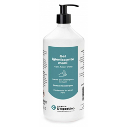 Gel igienizzante detergente per mani con aloe vera > 12 flaconi da 500 ml precio