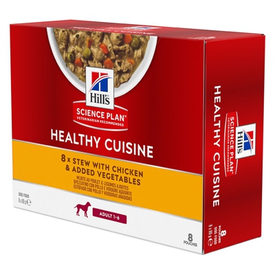 Hill's Science Plan Canine Adult Healthy Cuisine con Pollo - Set %: 24 x 80 g