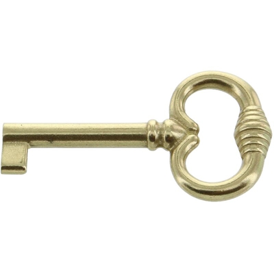 METAL STYLE - CHIAVE ANTICH.ART.33708 MM.35/62 OTT.LUC. - Confezione da 25 PZ