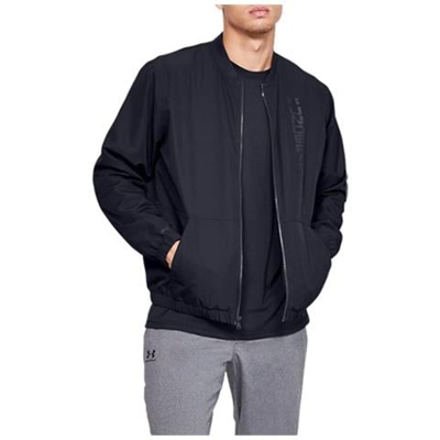 Unstoppable Essential Bomber 1345610-001, Uomo, Nero, Giacca, Numero: L