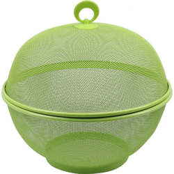 Casa Collection - Cesto per Frutta con Coperchio Diametro 26,5 cm Verde Chiaro precio