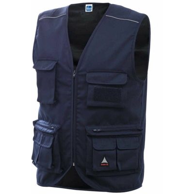 Gilet CHROME | XXL - NEUTRO (SENZA PERSONALIZZAZIONE) - Blu - Blu