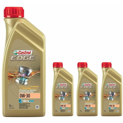 olio motore edge 0w30 confezione 4 flaconi da litri 1 - Castrol en oferta