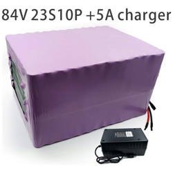 35ah 23s10p 84v Batteria E-bike Ebike Bicicletta Elettrica Li-ion Motocicletta Triciclo Personalizzabile 250x220x150250x220x150mm características