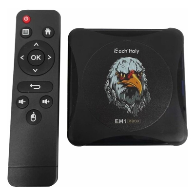 B&s - Android tv box 8K UHD 64G rom smart tv 4g ram wifi 2.4 telecomando usb EA-94613