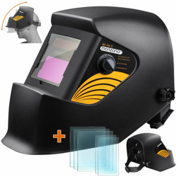 Monzana® Casco di saldatura automatico oscurante en oferta