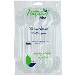 Machieraldo Gustavo - CUCCHIAINO Pz 50 BIANCO NATURAL BIBO precio