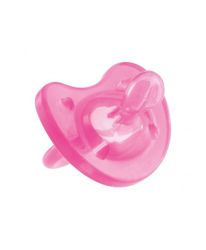 Chicco Gommotto Physio Soft In Silicone Rosa 6-12Mesi en oferta