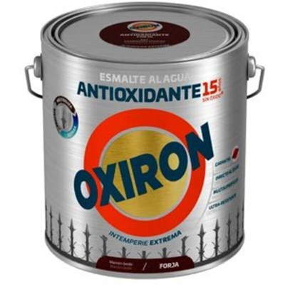 Oxiron smalto antiossidante acqua Forge | 2.5 L - 214 Marrone ruggine - 214 Marrone ruggine - Titan