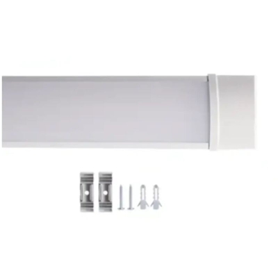 plafoniera led lineare 18watt 120° 220-240 volt 60 cm A+ CE IP20 bianco freddo no lif fl18518w65k60