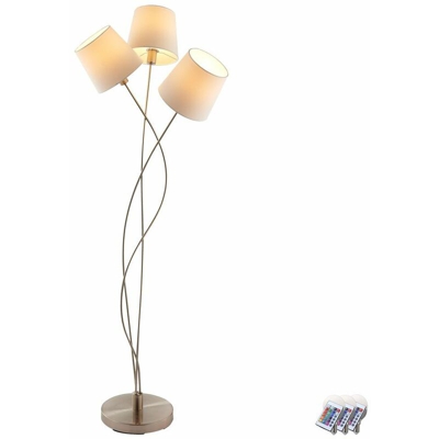 soggiorno uplight camera telecomando piano tessile lampada dimmerabile incluso nel set. RGB lampade LED