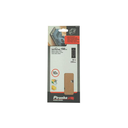 Fogli carta abrasiva forati mm 93x230 grana 150 Piranha X31110 10 pezzi precio