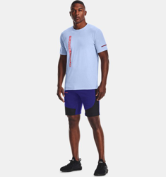 Maglia a manica corta UA Vertical Wordmark da uomo en oferta