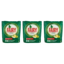 3 CAPS PASTIGLIE PER LAVASTOVIGLIE ORIGINAL LIMONE 85 CAPSULE A CONFEZIONE - Fairy características