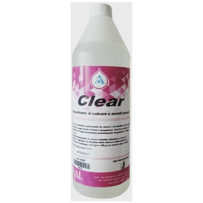 Aral - Clear Sequestrante Antiferro Specifico per Acque Dure di Piscine 1 Lt