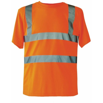 Korntex - Hi-viz T-Shirt - Hi-viz T-Shirt 100%P | M - NEUTRO (SENZA PERSONALIZZAZIONE) - Orange (O) - Orange
