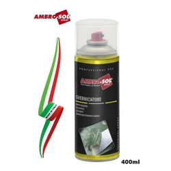 SVERNICIATORE SPRAY TOGLI ELIMINA VERNICE DA METALLO E LEGNO 400ml AMBRO-SOL precio