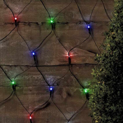 Eco-xmas - Rete luci di Natale esterno decorativa 50 led energia solare batteria lunga durata pannello | Multicolore 3 en oferta