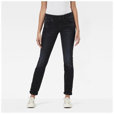 Pantaloni Gstar Midge Saddle Mid Straight L30 Abbigliamento Donna W23-l32