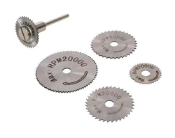289305 Set lame circolari per sega HSS 6 p.zi 22, 25, 32, 35 e 44 mm - Silverline características