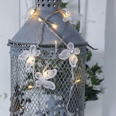 Star - Ghirlanda di farfalle decorative a batterie