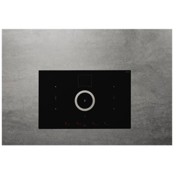 Piano Cottura BL / F / 83 a Induzione 4 Zone Cottura da 83 cm con Cappa Aspirante Colore Nero en oferta