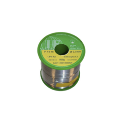 Stagno a filo di sez. 0,70mm senza piombo bobina da 500g precio