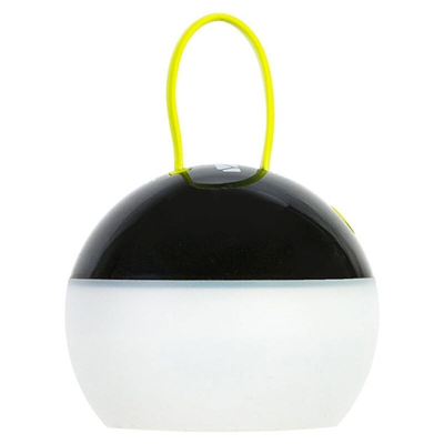Mobi Garden - Illuminazione a LED ricaricabile da campeggio all'aperto con batteria e cavo USB spediti in ossidiana nera